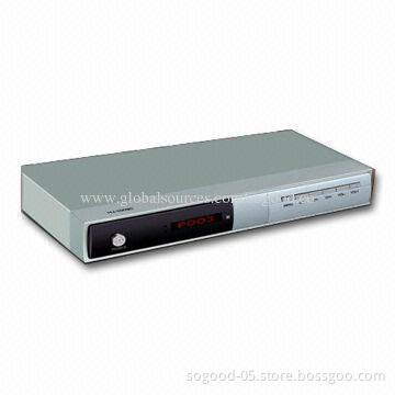 DVB-T Receiver with Full-functional Infrared Remote Control, Includes Batteries